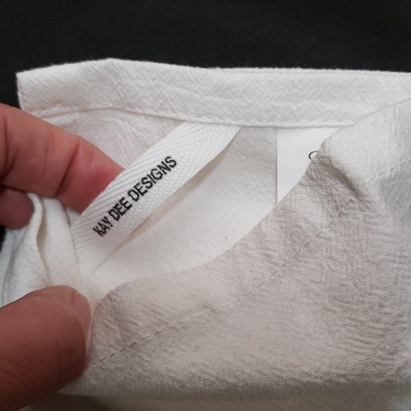 Kitchen Flour Sack Towel My Cooking Rules Grateful For Takeout Cotton White NWT - Picture 6 of 9